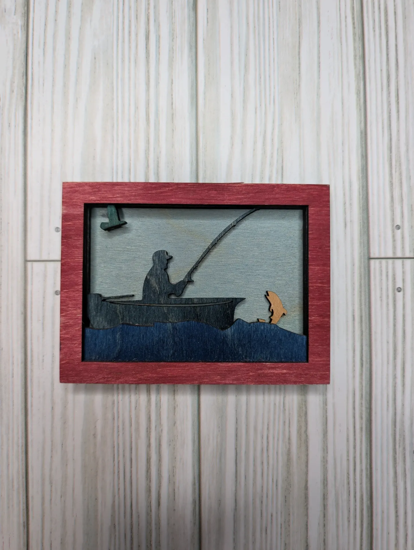 3"x4" Boat Fishing