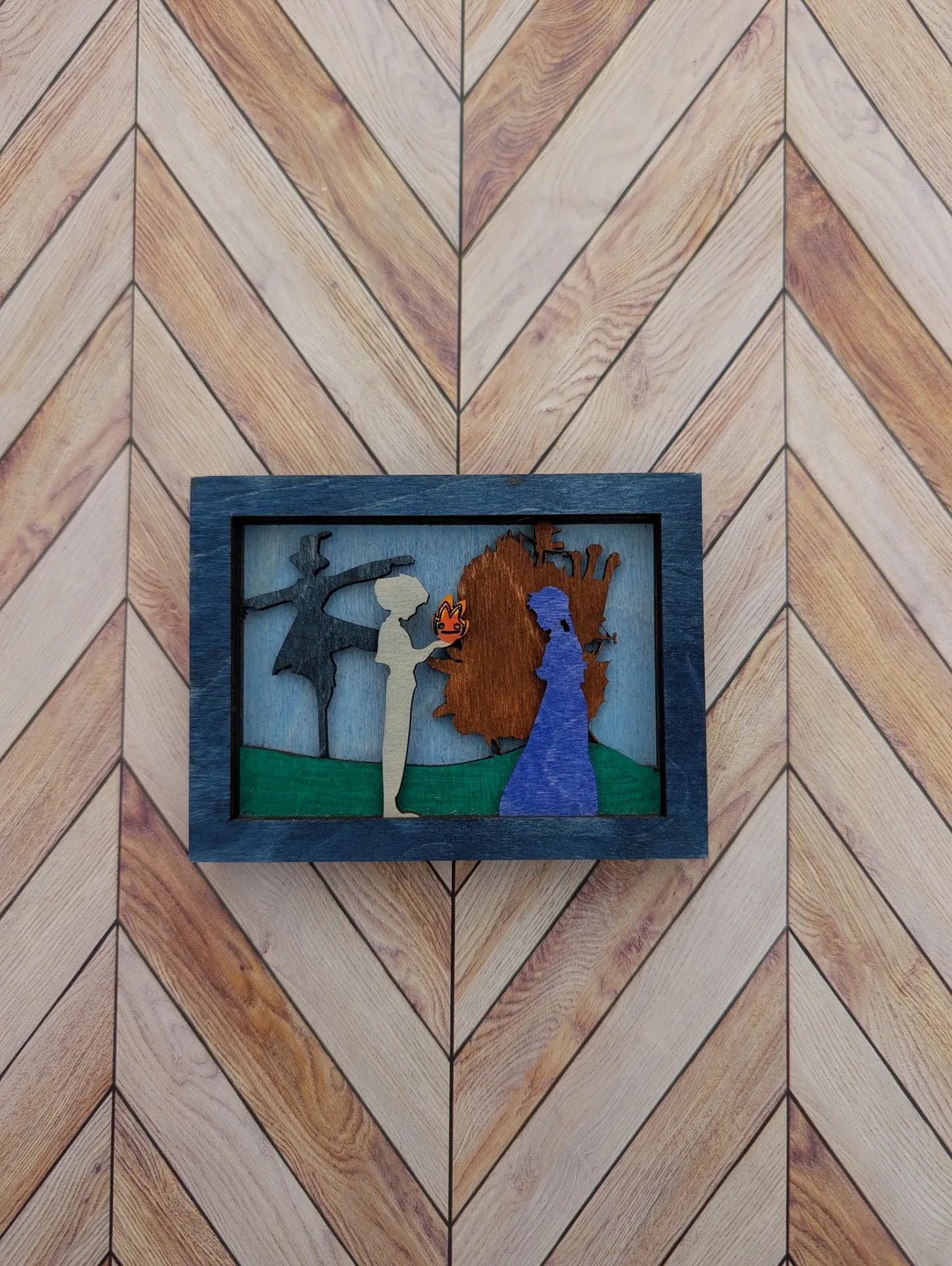 3"x4" Howls Moving Castle