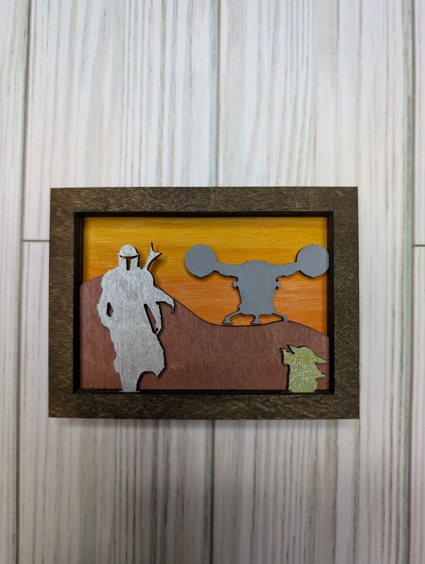 3"x4" Mandalorian (Mando)