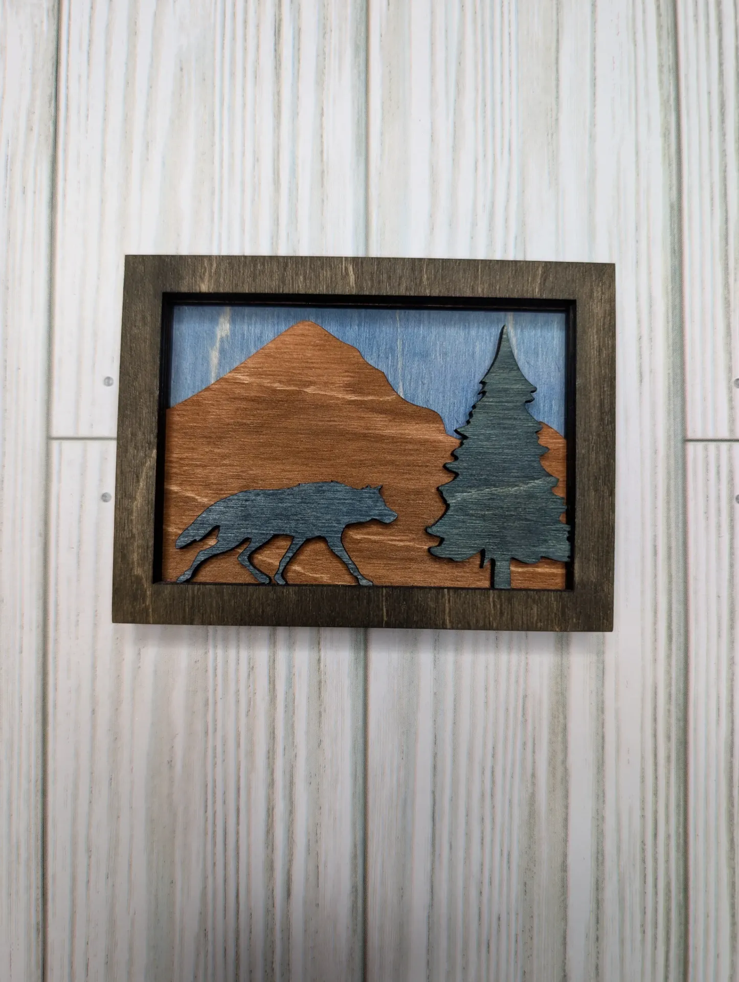 3"x4" Wolf