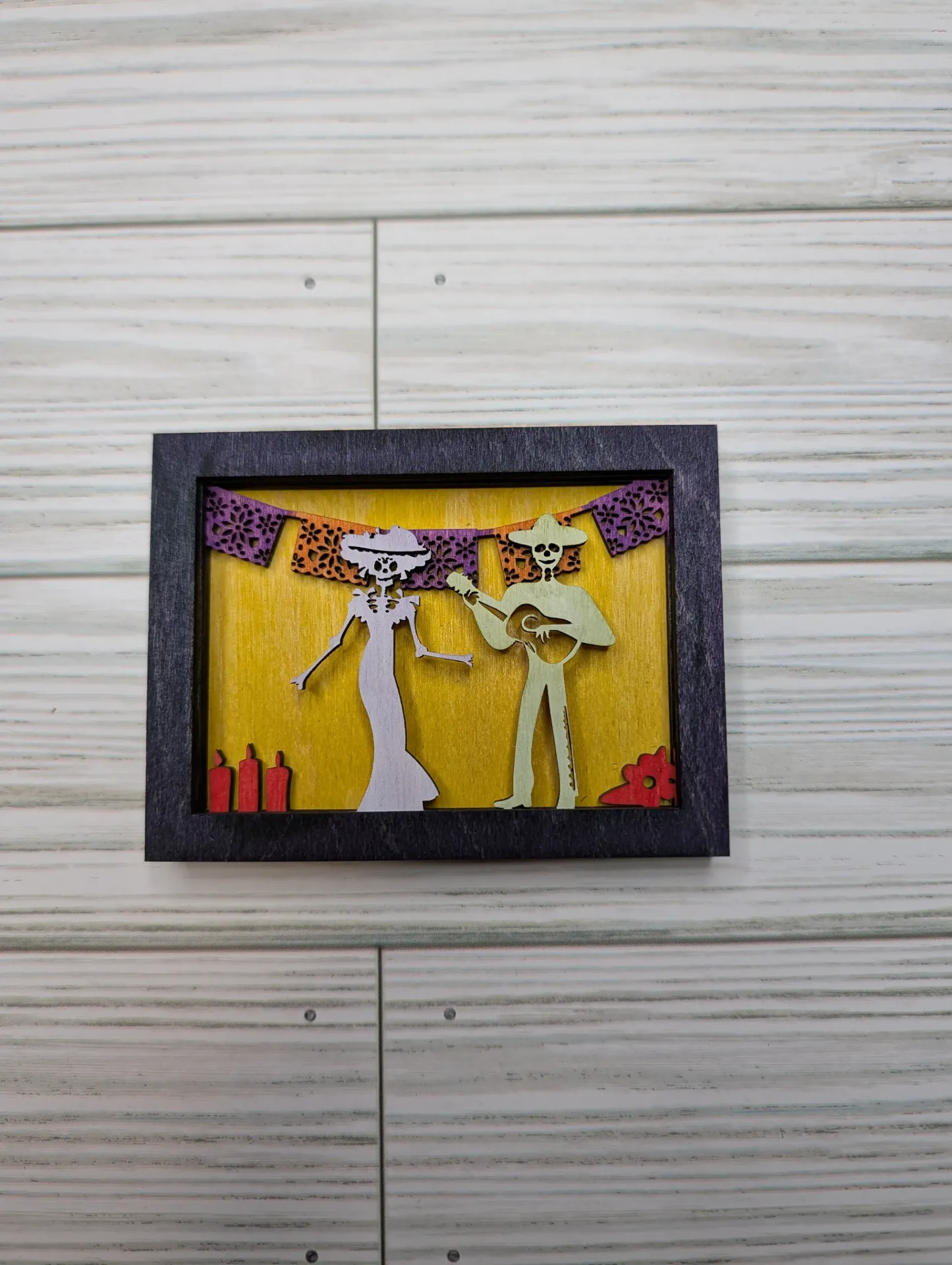 3"x4" Dia De Los Muertos