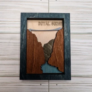 4"x3" Bridge with River