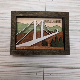 3"x4" Bridge with Trees