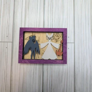 3"x4" Adam & Lute