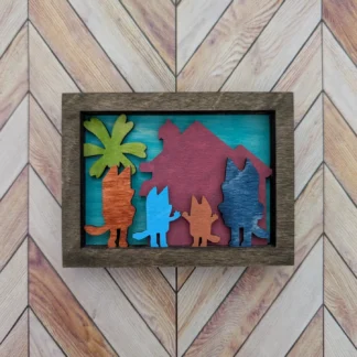 3"x4" Bluey