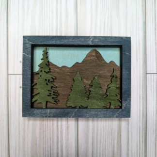 3"x4" Forest