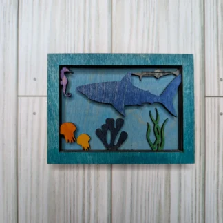 3"x4" Shark