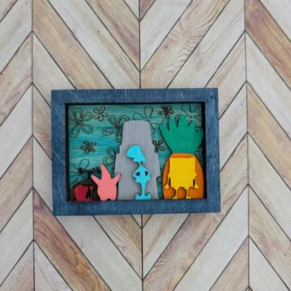 3"x4" Spongebob