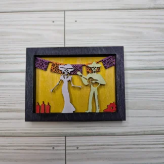 3"x4" Dia De Los Muertos