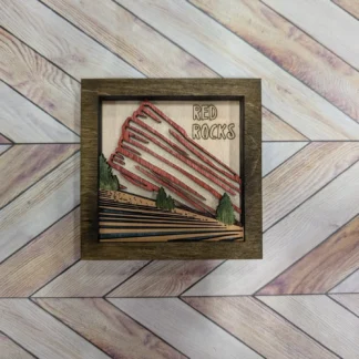 3" Red Rocks Magnet