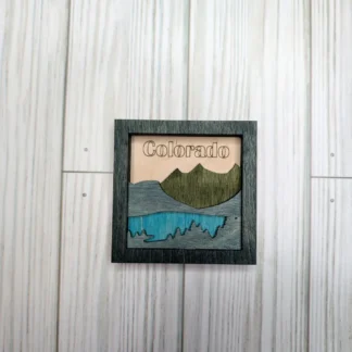 3" Colorado Lake Magnet