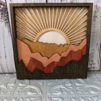 Mountain Sunrise Med