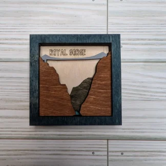 3" Bridge with River Magnet